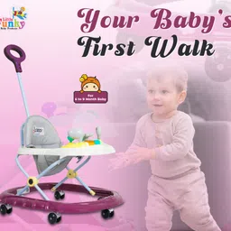 little funky Musical Activity Walker With Parent Rod image 5