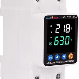 amicismart Automatic Voltage & Overload Protector with Auto Reconnect 63A Voltage Protection-picture-11