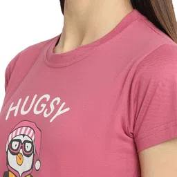 Fabflee Pack Of 2 Typography Printed Cotton T-shirt image 5