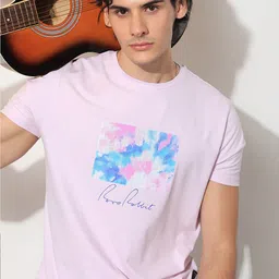 RARE RABBIT Men Rings-4 Slim Fit Solid Polo Collar T-Shirt-picture-54