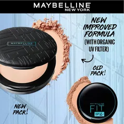 maybelline new york Fit Me Matte + Poreless Compact Powder, 220 Natural Beige Compact image 2
