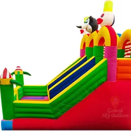 ganesh sky balloon Inflatable Slide Bouncy With Good Color Combination with 12 x18 Feet Inflatable Hoppers & Bouncer image 3