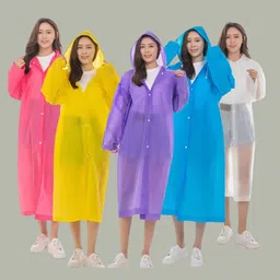 paryag Solid Women Raincoat-picture-24