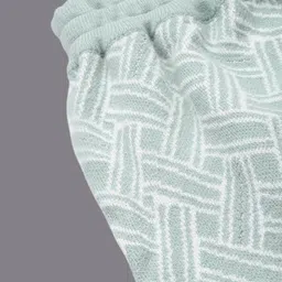 Chemistry Geometric Printed Round Neck Pure Wool Top with Trousers image 5