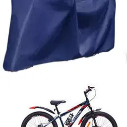 ronish Cycle Cover Plain Blue For NEW COLT Bicycle Cover Free Size-picture-11