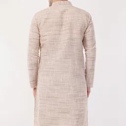 sypher boutique Pack of 2 Men Self Design Cotton Blend Straight Kurta image 2