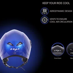 vega Verve Motorbike Helmet image 3