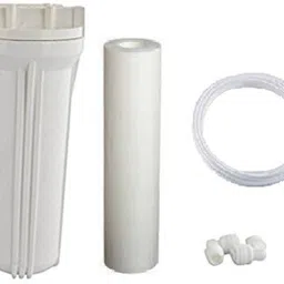 morning star technology pre filter housing, 10" sediment filter, 2 connectors (1/4") and 2 m 1/4" pipe Pre filter, extra protection bowl, extra filter suitable for all water filter Solid Filter Cartridge-picture-30