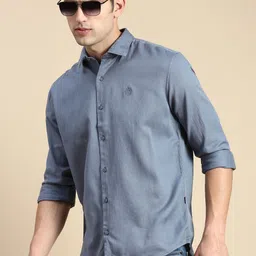 SHOWOFF Comfort Slim Fit Cotton Casual Shirt-picture-39