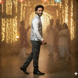 atly Solid Men Waistcoat image 3