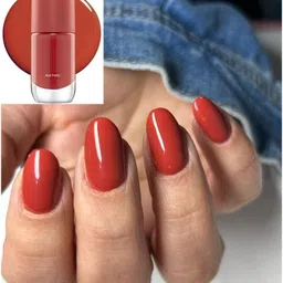 reimichi Quick Drying DUSTY RED Long-lasting No Toxin Nail Colour DUSTY RED image 1