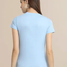 Fabflee Women Pack of 3 Printed Cotton T-shirts image 5