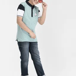 Crimsoune Club Boys Typography Printed T-Shirt image 3