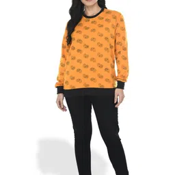 IndiWeaves Pack Of 2 Conversational Printed Pullover Sweatshirt image 5