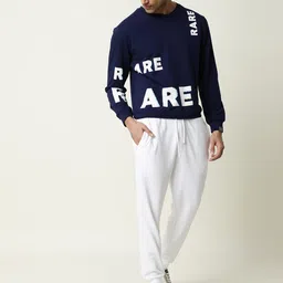 RARE RABBIT Men Clovis Graphic Print Printed Sweatshirt image 5