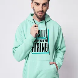 FFLIRTYGO Typography Printed Hooded Pullover image 5