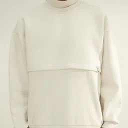 Trendyol High Neck Drop Shoulder Sleeves Sweatshirt image 5