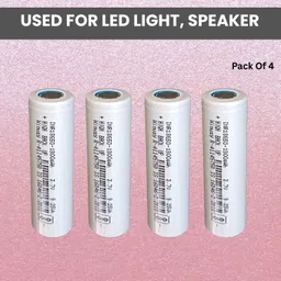 sacro Rechargeable 1800Mah Lithium-Ion For Light Speaker Pack of 4Q265 Battery-picture-19