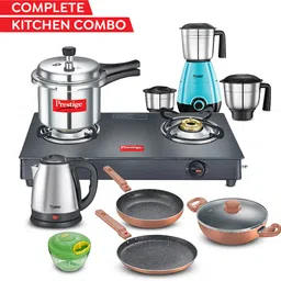 Kitchen Family Pack set 6 Pcs Glass Manual Gas Stove-image-32