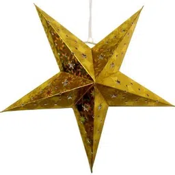 prisma collection Gold Paper Hanging Lantern image 2