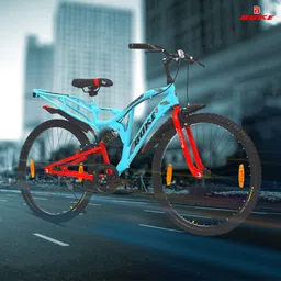 buke DRACO 26T MTB Cycle for Boys & Men with V Brake & Carrier 85% Pre Fitted 26 T (inch) Mountain Cycle image 2