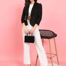 tandul Fleece Self Design Coat For Women image 5