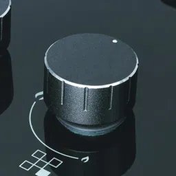 Elica Flexi Pro FB 3B 75 MT DX Glass Top 3 Burner Automatic Electric Hob (Round Metallic Knob, Black) image 5