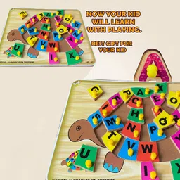 highseas Alphabet 3D puzzles,brain teasers,cubes learning toy Board Games jigsaw puzzles image 2