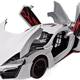 endevi 1:24 Exclusive Alloy Metal Pull Back Die-cast Car Model with Sound Light-picture-20
