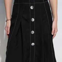 Tokyo Talkies Pleated Midi Skirt image 5