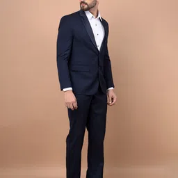 crimsoune club Men 2 Pieces Suit Solid Suit image 3