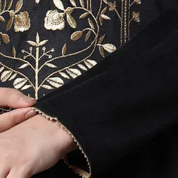 AURELIA Ethnic Motifs Yoke Design Thread Work Kurta with Trousers image 5