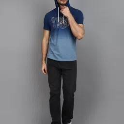 V-Mart Printed Hooded T-shirt image 2