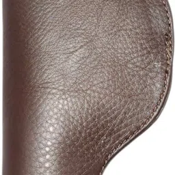 sandhugunhouse Inner Soft Leather Cover For (32 Bore GSF & RFI ASHANI,MSD Elite,Super, Llama) Pistol/Gun Cover, Racquet Carry Case/Cover Free Size image 2