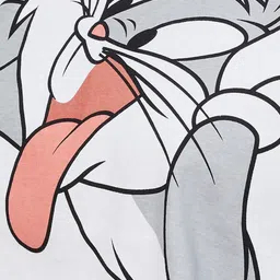 max Women Printed Extended Sleeves Raw Edge T-shirt image 3