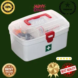 evara international Rectangular Medicine Box, Medical Box, First aid Box,Multi Purpose Box_K69 First Aid Kit-picture-14