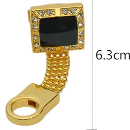 David Klein Brass Cufflink image 3