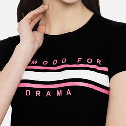 Fabflee Pack Of 3 Typography Printed Cotton T-shirt image 2