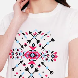 Fabflee Pack Of 3 Typography Printed Cotton T-shirt image 3