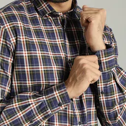 Indian Terrain Tartan Checks Casual Shirt image 3