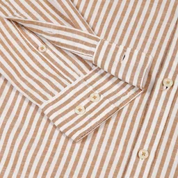 Thomas Scott Men Premium Opaque Striped Casual Shirt image 4