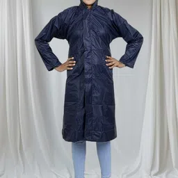 houseofcommon Solid Women Raincoat-picture-14