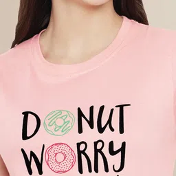 Fabflee Women Pack of 3 Printed Cotton T-shirts image 2