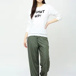 STATUS MANTRA Typography Printed Pure Cotton T-shirt image 2