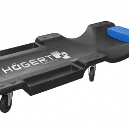 högert technik HT8G100 Germany Workshop Creeper | 6-Wheel Mechanic Trolley with Cushion Car Creeper-picture-21
