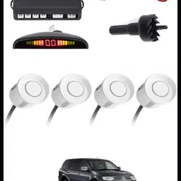 peeps store Car Premium 4 White Reverse Parking Sensor-AP25N391 Car Premium 4 White Reverse Parking Sensor-AP25N391 Parking Sensor-picture-29