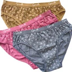 cymrite Pack of 3 Women Hipster Multicolor Panty-picture-10