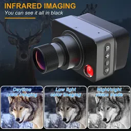 WAGKOVA Monocular Telescope 12X50 High Power with Phone Adapter for Bird Watching, Reflecting Telescope image 5