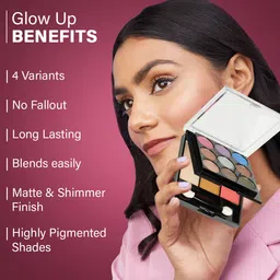 hilary rhoda Glow Up Face Palette | Highly Pigmented Face Palette | 20.6g (Shade 02) image 4
