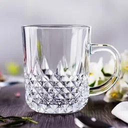 (Pack of 6) RAJWADI TEA CUP 230ML 6PCS Glass Set Hot Beverage Glass-image-39